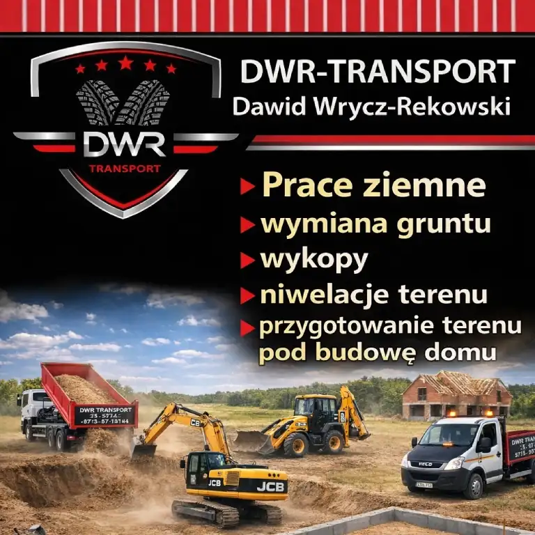 Lista usług DWR Transport