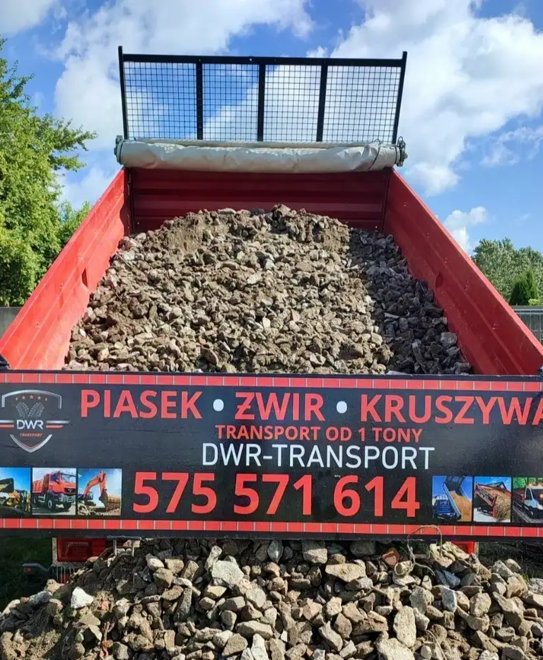 sprzedaż kruszywa